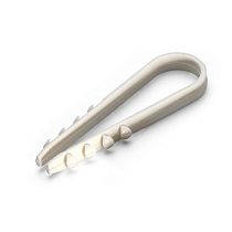 Дюбель-хомут нейлоновый ДХ 5-10 черный (уп.100шт) Fortisflex