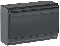 Корпус модульный пластиковый ЩРН-П-12 IP41 навесной PRIME черный  IEK