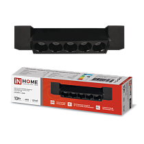 Светильник трековый сд LTR-02R-TL 10Вт 4000К 1000Лм 210мм IP40 24гр черный серии TOP-LINE IN HOME