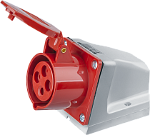 Розетка NCA-SR114-16-380 стационарная наружная 16А 3P+PE IP44 Navigator