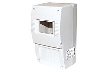 Щиток квартирный ЩК 26-003 2-6 модулей DIN без дверки IP20  TDM Щиток квартирный ЩК 26-003 2-6 модулей DIN без дверки IP20  TDM