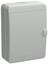 TEKFOR Корпус пластиковый КМПн-24 IP65 серая непрозрачная дверь  IEK