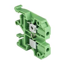 Колодка клеммная  JXB-4/35 зеленая EKF PROxima Колодка клеммная  JXB-4/35 зеленая EKF PROxima