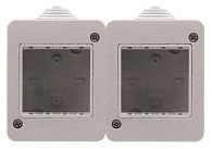 Коробка IP40 для открытой установки на 4 модуля, серия Zenit/Stylo | ABB | 2CLA329210N1101 Коробка IP40 для открытой установки на 4 модуля, серия Zenit/Stylo | ABB | 2CLA329210N1101