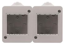 Коробка IP40 для открытой установки на 4 модуля, серия Zenit/Stylo | ABB | 2CLA329210N1101 Коробка IP40 для открытой установки на 4 модуля, серия Zenit/Stylo | ABB | 2CLA329210N1101