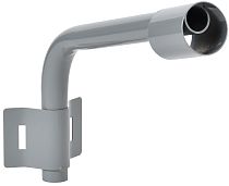 LIGHTING Кронштейн КР-1 D=60мм L=350мм под монтажную ленту 1 хомут серый  IEK