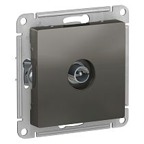 AtlasDesign Сталь Розетка TV одиночная, коннектор Systeme Electric (Schneider Electric) AtlasDesign Сталь Розетка TV одиночная, коннектор Systeme Electric (Schneider Electric)