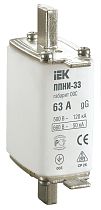 Вставка плавкая ППНИ-33 63А габарит 00С  IEK Вставка плавкая ППНИ-33 63А габарит 00С  IEK