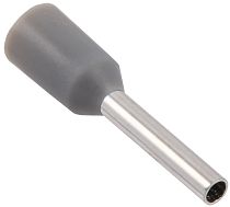 Наконечник НШВИ 0,75-08 0,75мм2 с изолированным фланцем (100шт/упак) GENERICA IEK