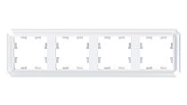 AtlasDesign Antique Рамка 4-постовая, универсальная, Белый Systeme Electric (Schneider Electric)