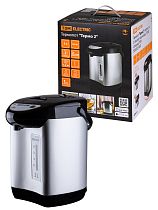 Термопот "Термо 2", металл, 2 л, 2 способа подачи воды, 750 Вт, стальной,  TDM