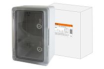 Бокс пластиковый ЩМП-0-7, прозр., крышка ABS, IP65, -45 до +75 С, навесной, (600x400x200)  TDM