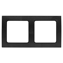 Стокгольм Рамка 2-местная черная EKF PROxima