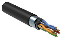 ITK Витая пара F/UTP кат.5E 4х2х24AWG solid LDPE черный (305м) РФ IEK ITK Витая пара F/UTP кат.5E 4х2х24AWG solid LDPE черный (305м) РФ IEK