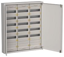TITAN 5 Корпус металлический ЩРн-216 (3х72) 960х830х140мм IP31 серый (две двери) IEK