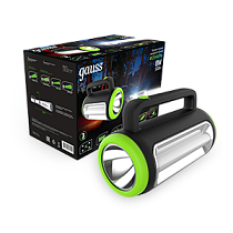 Фонарь прожекторный Gauss модель GFL603 8W 400lm lead acid 1500mAh диммируемый LED 1/10/20