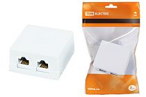 Компьютерная розетка 2xRJ-45 TDM Компьютерная розетка 2xRJ-45 TDM