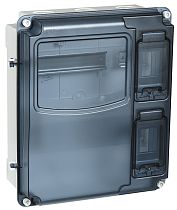 Корпус пластиковый ЩУРн-П 3/6 IP66 PC LIGHT  IEK