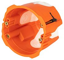 Коробка установочная ЭРА KUU-71-65-unibox универсальная UniBox для твердых и полых стен саморез оранжевая 71х65мм Коробка установочная ЭРА KUU-71-65-unibox универсальная UniBox для твердых и полых стен саморез оранжевая 71х65мм