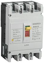 Автоматический выключатель трехполюсный 250А 25кА ВА66-35 GENERICA IEK