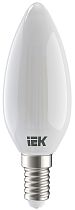 Лампа LED свеча Candle C37 600lm 4000K E14  IEK