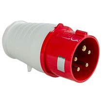 Вилка переносная TS-015 3P+PE+N 16А 400В IP44  ЭНЕРГИЯ