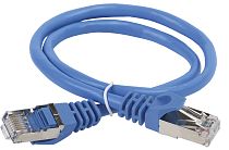 ITK Коммутационный шнур (патч-корд), кат.5Е FTP, 1м, синий IEK ITK Коммутационный шнур (патч-корд), кат.5Е FTP, 1м, синий IEK