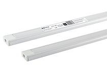 Профиль алюминиевый накладной 1506 (2 м), матовый рассеиватель, 2 заглушки, 4 крепежа  TDM