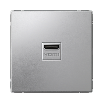 ArtGallery Алюминий Розетка HDMI, механизм