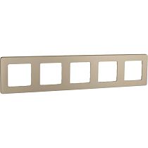 INSPIRIA Рамка 5-местная шампань