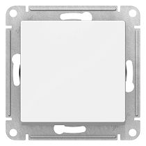 AtlasDesign Лотос Переключатель 1-клавишный , сх.6, 10АХ, механизм Systeme Electric (Schneider Electric)