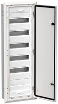 Корпус металлический TITAN 5 ЩРв-72 (1х72) 1005х365х130мм IP31 белый (одна дверь)  IEK