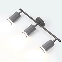 Спот на основании GWL-3GU10-M-IP20 Тройной Бетон С боковым рассеивателем Башня Спот на основании GWL-3GU10-M-IP20 Тройной Бетон С боковым рассеивателем Башня
