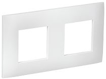 SKANDY Рамка 2-местная SK-F02W арктический белый  IEK