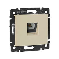 VALENA Розетка телефонная RJ11 слоновая кость VALENA Розетка телефонная RJ11 слоновая кость