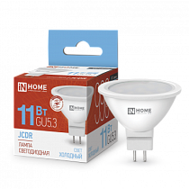 Лампа светодиодная LED-JCDR-VC 11Вт 230В GU5.3 6500К 990Лм IN HOME