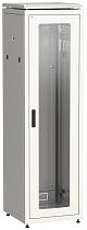 ITK Шкаф сетевой 19" LINEA N 42U 600х800 мм стеклянная передняя дверь серый IEK