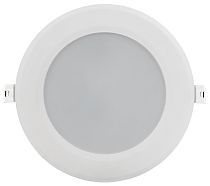 Светильник светодиодный ДВО 1714 белый круг 12Вт 4000К IP40  IEK