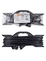 Удлинитель-шнур на рамке силовой народный ПВС 2200 Вт б/з, 10м, штепс. гнездо TDM