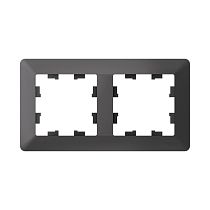 ATLASDESIGN AIR 2-постовая РАМКА, БАЗАЛЬТ