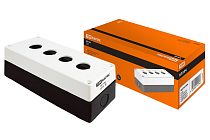 Корпус КП104 для кнопок 4места белый  TDM