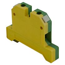Клемма с заземлением EK 6мм кв. винтовая желто-зеленая (20шт/упак)  ЭНЕРГИЯ