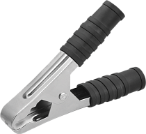 Зажим ОНЛАЙТ 80 865 OAC-100A-105-B25 (крокодил,черный, 100 А)