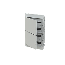 Бокс в нишу Mistral41 72М непрозрачная дверь (c клемм) ABB