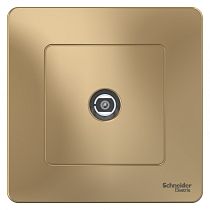 Blanca скрытая установка Титан Розетка TV Systeme Electric (Schneider Electric)