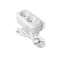 Удлинитель Е-302 ПВС 3*1 2 гнезда с заземлением 2м UNIVERSAL