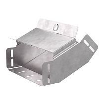 Угол вертикальный внутренний 45 градусов с крышкой Стандарт 200х80 Промрукав