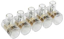 Зажим винтовой концевой изолированный КЗВИ 10 кв.мм  IEK