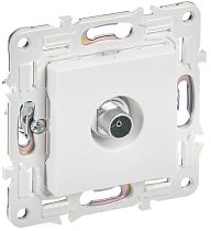 SKANDY Розетка TV оконечная SK-A12W арктический белый IEK SKANDY Розетка TV оконечная SK-A12W арктический белый IEK