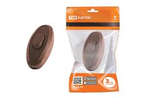 Выключатель на шнур 6А 250В ЭКО бук/венге  TDM